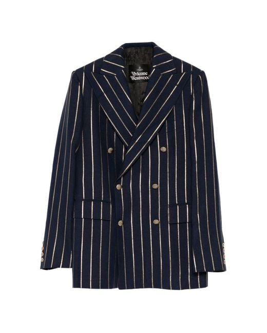 Vivienne Westwood Blue Captain Blazer for men
