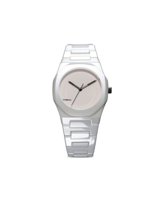 D1 Milano Gray Ceramic 37Mm for men
