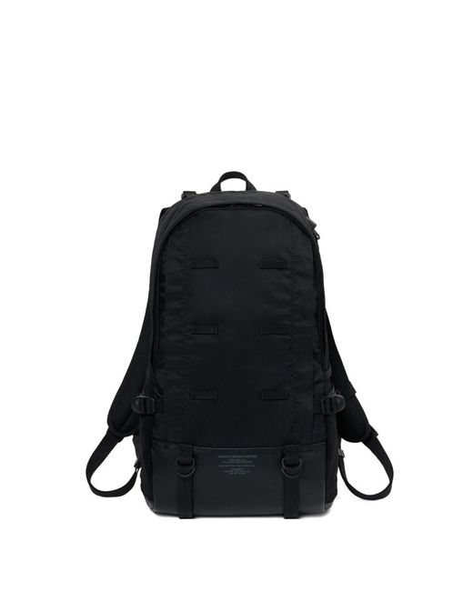 Porter-Yoshida and Co Black Strap Backpack for men