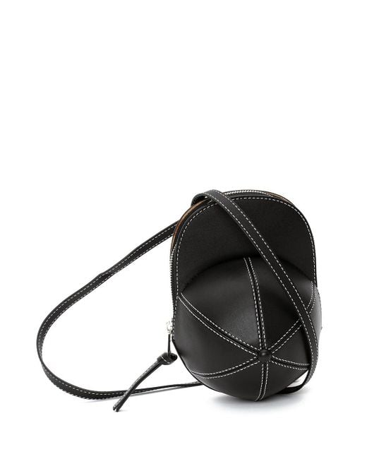 J.W. Anderson Black Midi Cap Crossbody Bag for men