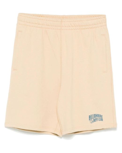 BBCICECREAM Natural Logo-Print Jogger Shorts for men