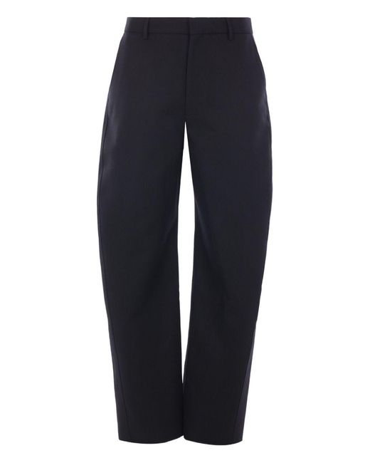 Givenchy Blue Balloon-Leg Trousers for men