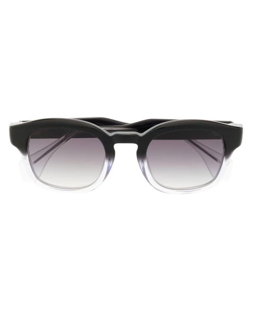 Vivienne Westwood Black Cary Glossy Rectangle-frame Sunglasses for men