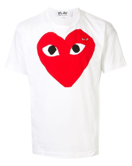 COMME DES GARÇONS PLAY Big Red Heart T-shirt for men
