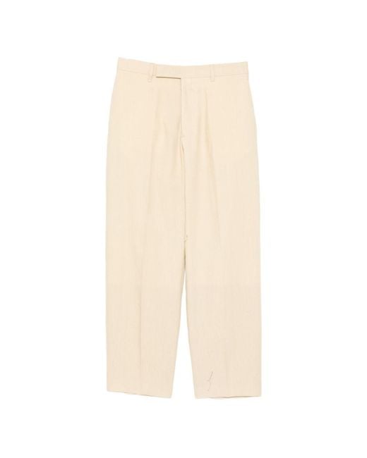 Paul Smith White Linen Trousers for men