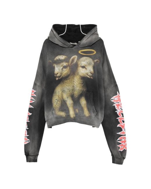 HELLSTAR Multicolor Graphic Print Hoodie for men