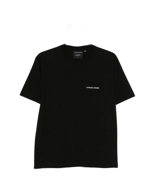 Canada Goose Black Novo T-Shirt for men
