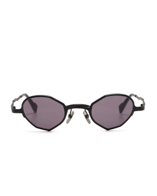 Kuboraum Brown Z20 Geometric-Frame Sunglasses for men