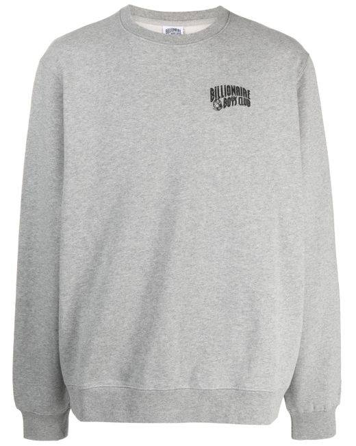 BBCICECREAM Gray Logo-print Cotton Sweatshirt for men