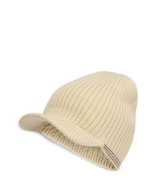 Y-3 Natural X Wales Bonner Beanie Hat for men