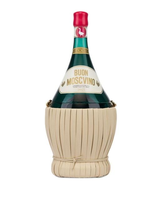 Moschino Natural Wine Flask Bag for men