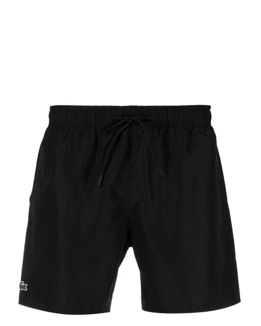 Lacoste Swim Shorts Black/green for men