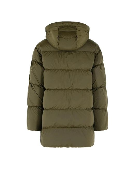C P Company Green Nycra-R Lente Down Jacket for men