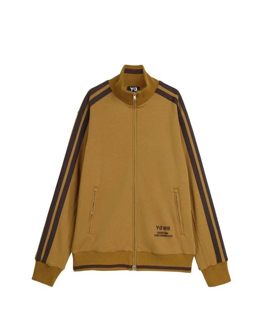 Y-3 Natural X Wales Bonner And Yohji Yamamoto Side-Stripe Track Jacket for men