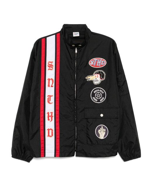 SAINT Mxxxxxx Black Zip-Up Jacket for men