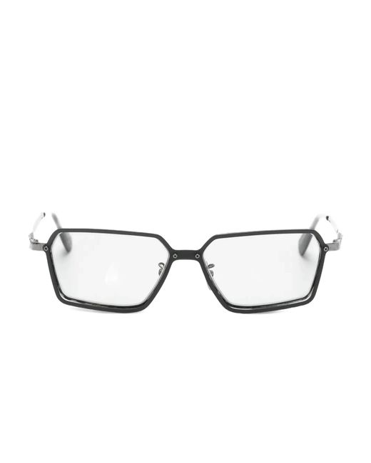 Kuboraum Multicolor Geometric-Frame Glasses for men