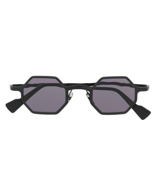 Kuboraum Multicolor Geometric-frame Tinted Sunglasses for men