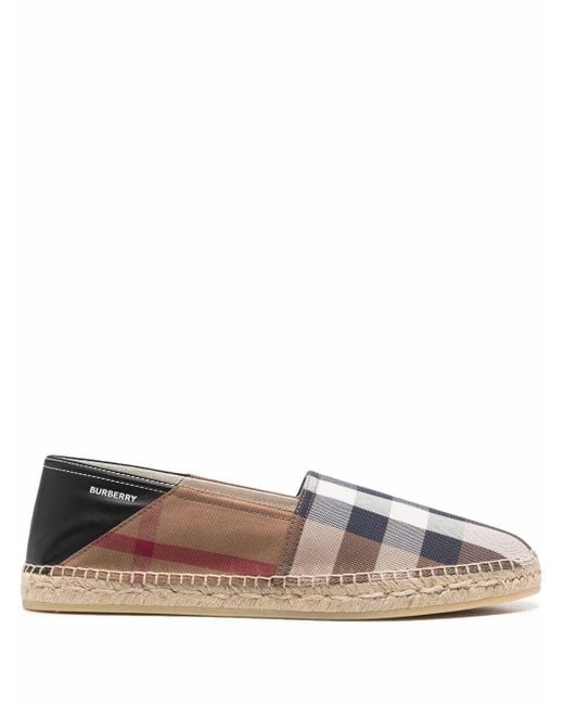 Burberry women's hodgeson deals house check espadrille flats