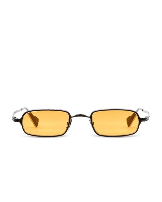 Kuboraum Metallic Square-Frame Tinted Sunglasses for men