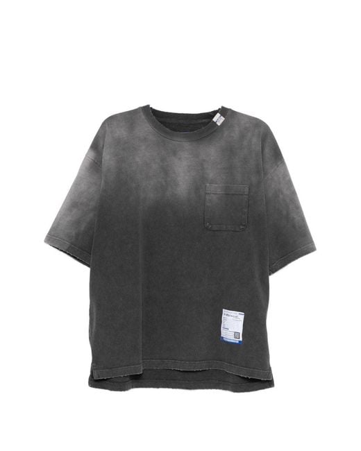 Maison Mihara Yasuhiro Gray Sun Faded Like T-Shirt for men
