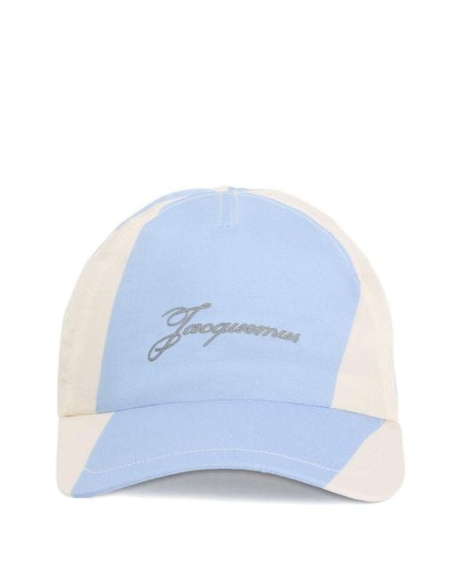 Jacquemus Blue Baluchon Baseball Cap for men
