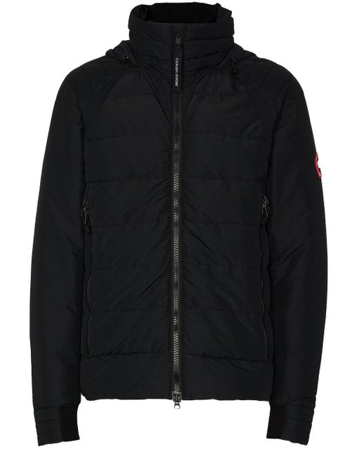 Canada Goose Black Hybridge Base Padded Jacket for men