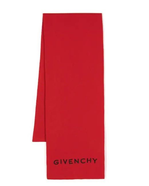 Givenchy 4g-motif Logo-embroidered Scarf for men