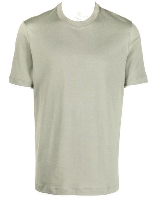 Brunello Cucinelli Green T-shirts And Polos for men