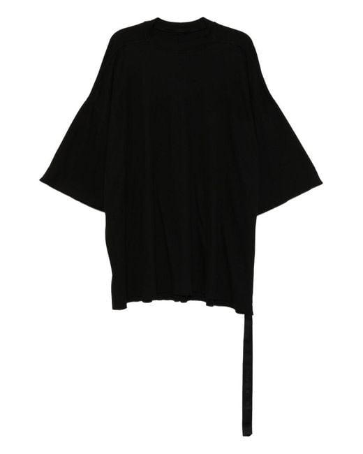 Rick Owens Black Short-Sleeved T-Shirt for men