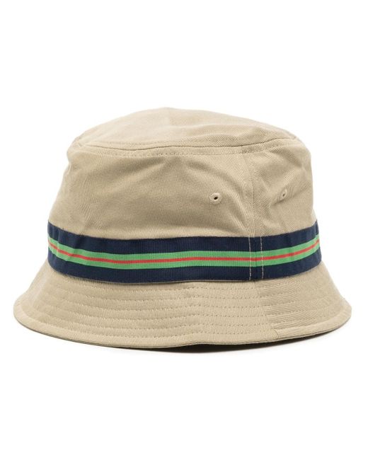 Lacoste Natural Logo-Patch Bucket Hat for men