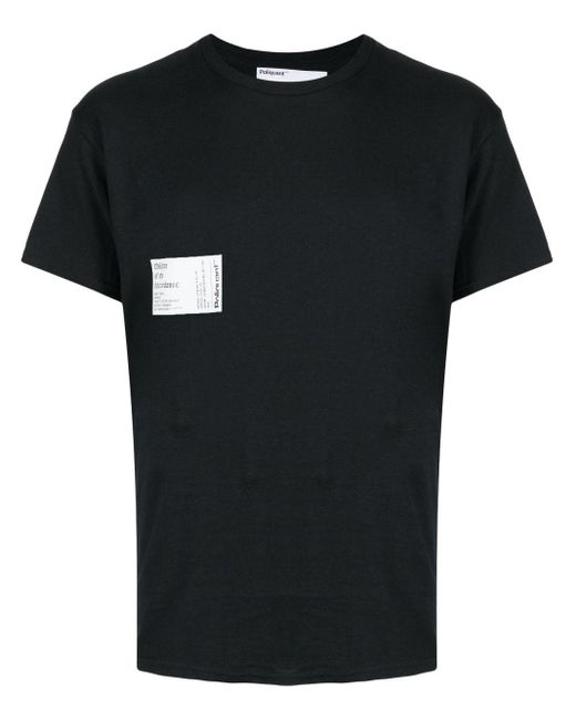 Children of the discordance Black Graphic-print Cotton T-shirt for men