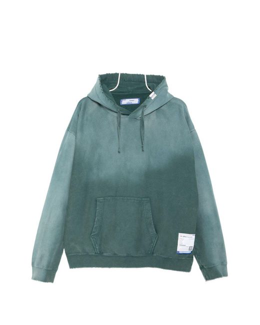 Maison Mihara Yasuhiro Blue Sun Faded Like Hoodie for men