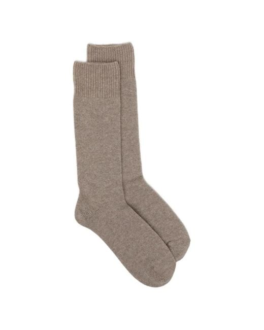 Zegna Gray Luxe Socks for men