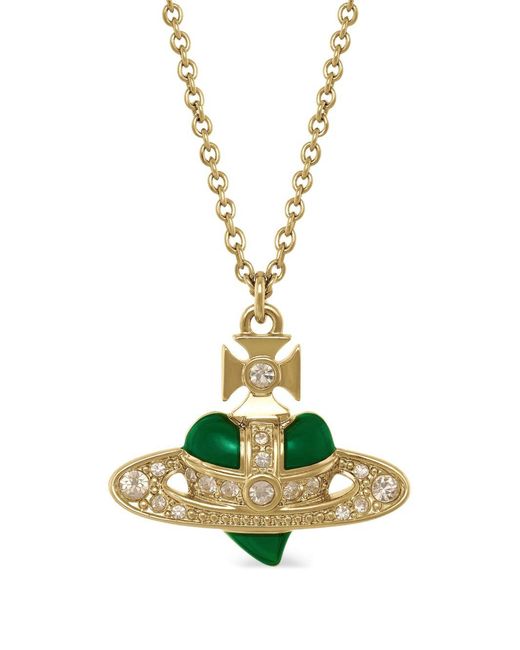 Vivienne Westwood Metallic Orb-Pendant Necklace for men