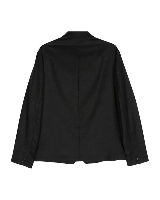Barena Black Visal Shirt Jacket for men