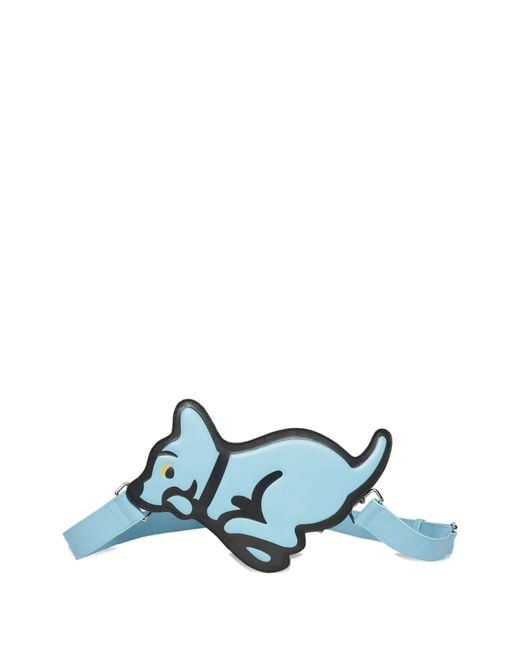 ICECREAM Blue Dog-Shaped Shoulder Bag for men