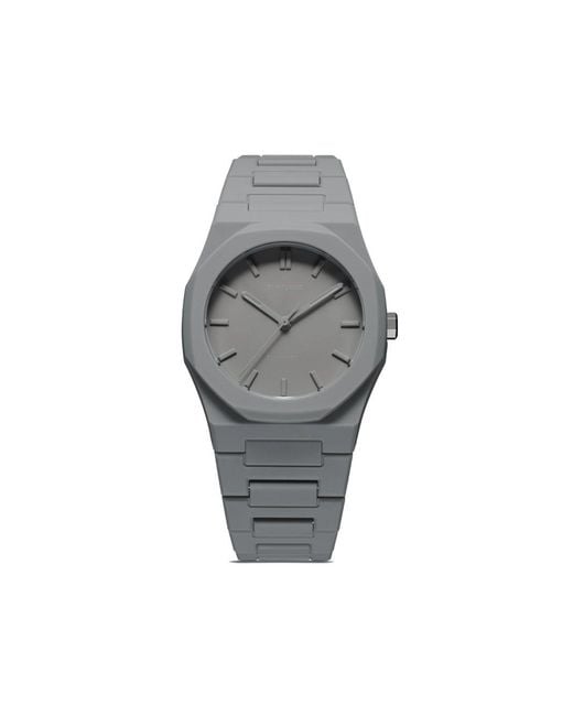 D1 Milano Gray Polycarbon 37Mm for men