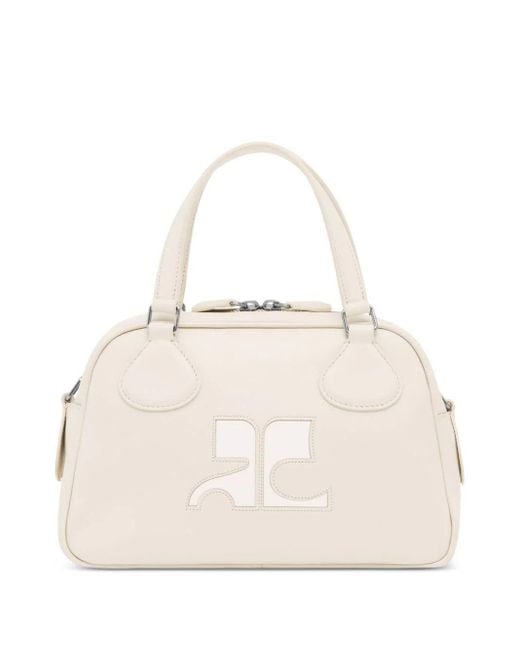 Courreges Natural Reedition Bowling Bag for men