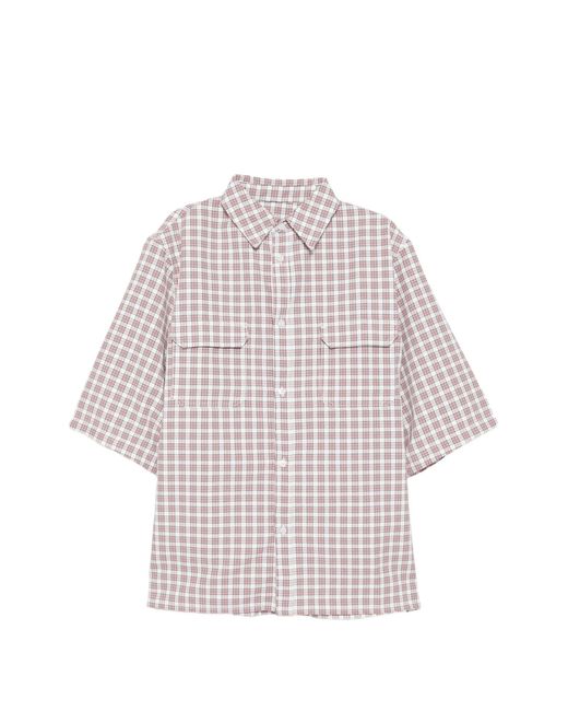 Willy Chavarria White Corcoran Shirt for men