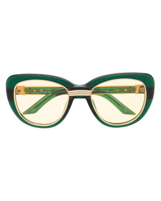 Casablancabrand Green Cat-eye Tinted Sunglasses for men
