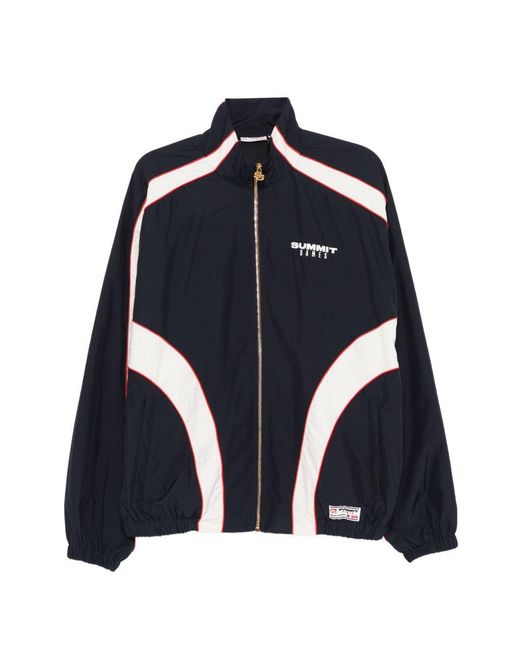 SUMMER GAMES Blue Panelled Jacket for men