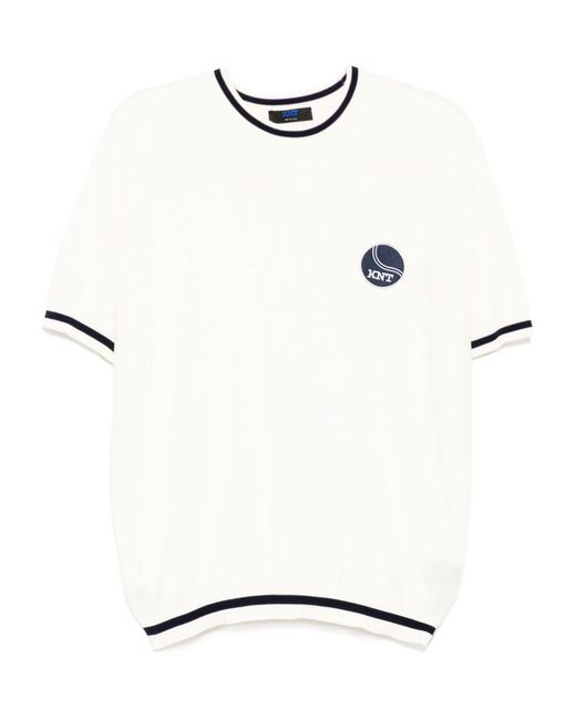 Kiton White Knt Sweater for men