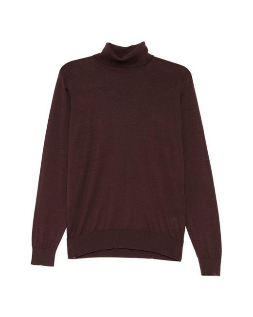 John Smedley Purple Haut Harvey for men