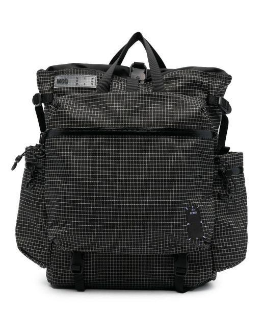 McQ Alexander McQueen Black No. 0 Ico Backpack for men