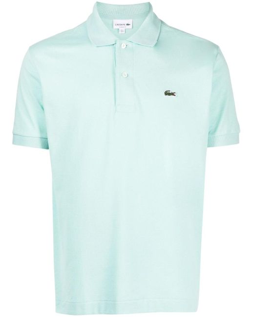 Lacoste Blue Classic Fit L.12.12 Short Sleeve Polo Shirt for men