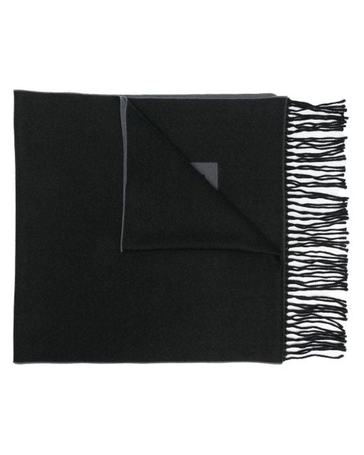 Givenchy Black Monogram Wool Scarf for men