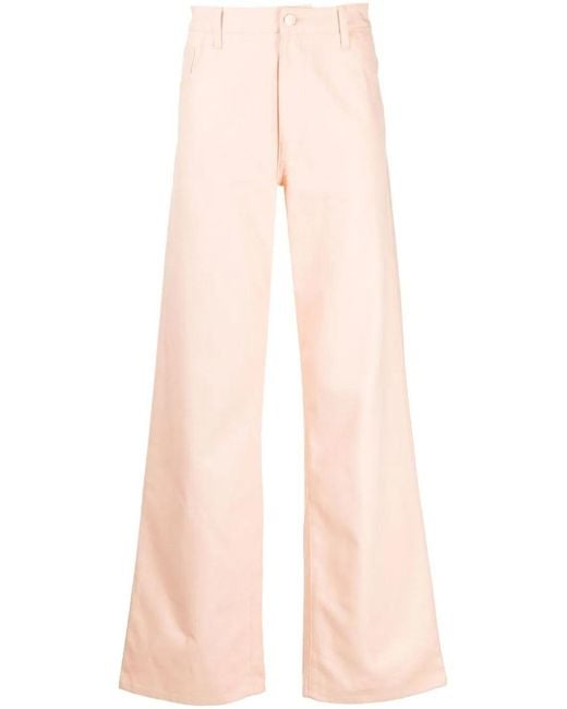 Raf Simons Pink Straight-leg Cotton Trousers for men