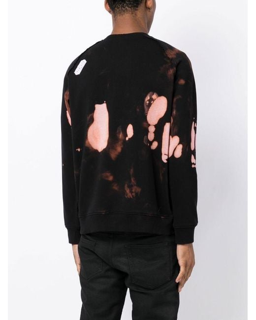 Stain Shade Black X Hiroshi Fujiwara Glitter-Detail Sweatshirt for men