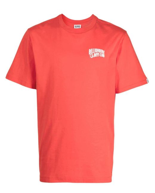 BBCICECREAM Red Logo-print Cotton T-shirt for men