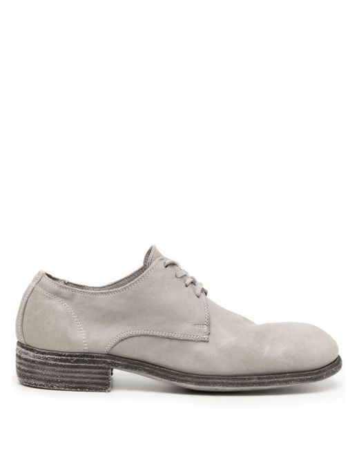 Guidi Gray 992 Leather Oxford Shoes for men